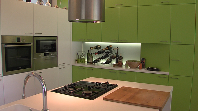makeover stana kuhinja dom2 zelena boja u interijeru