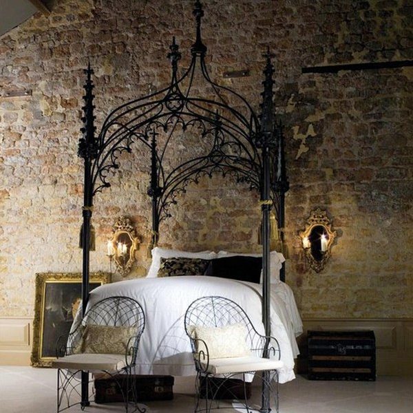 Spavaća soba u gotičkom stilu Dom2