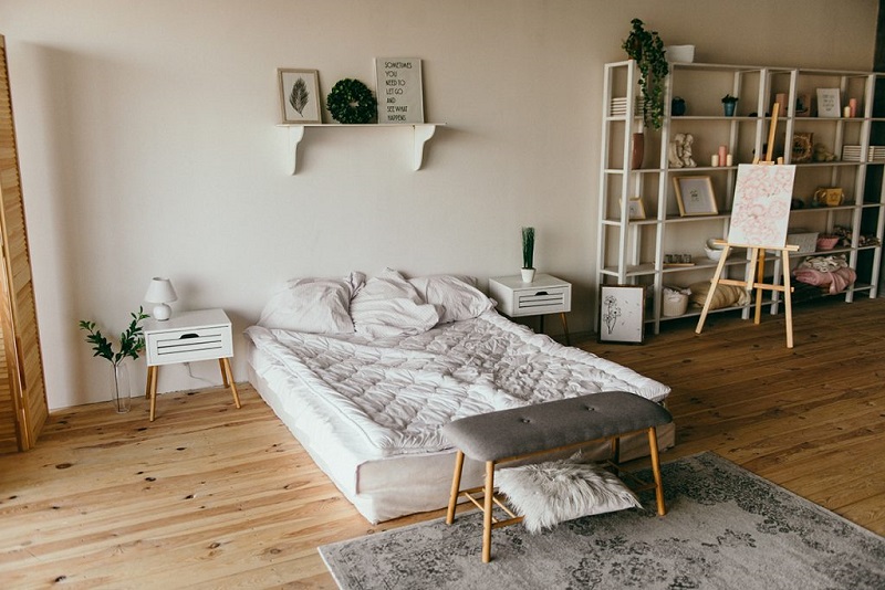 spavaća soba u skandinavskom stilu