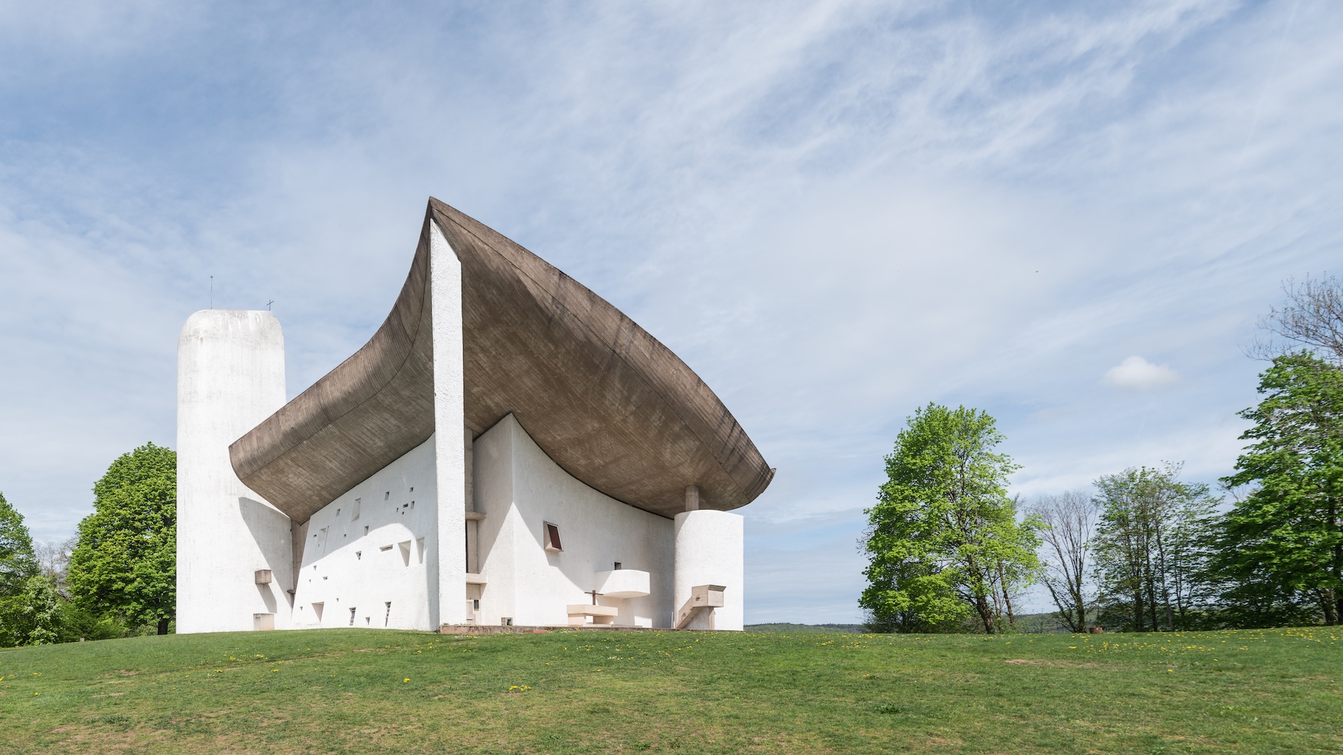 Le Corbusier - Notre Dame du Haut in Ronchamp, France