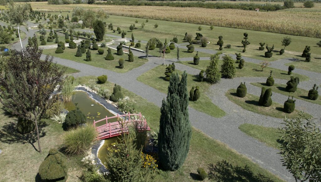 topiary park u varaždinu