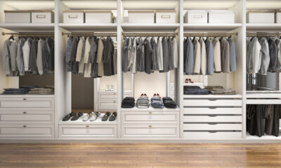 Walk-in ormar, bijeli ormar, organizacija ormara