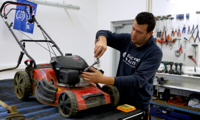 kako očistiti kosilicu