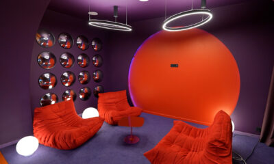 Retro futuristički ured