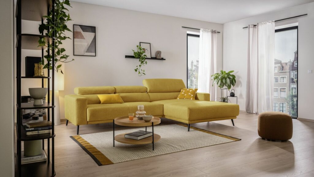 žuta garnitura lesnina