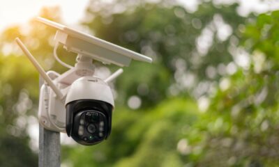 bijela solarna kamera