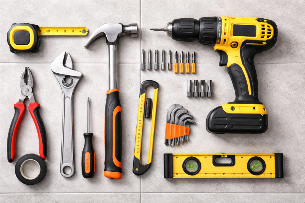 osnovni alat za kućanstvo