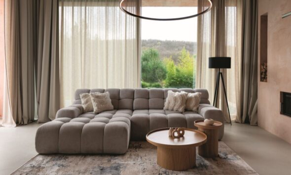 dnevni boravak iz lesnina magazina Kreativni dom - boje i ideje za uređenje prostora