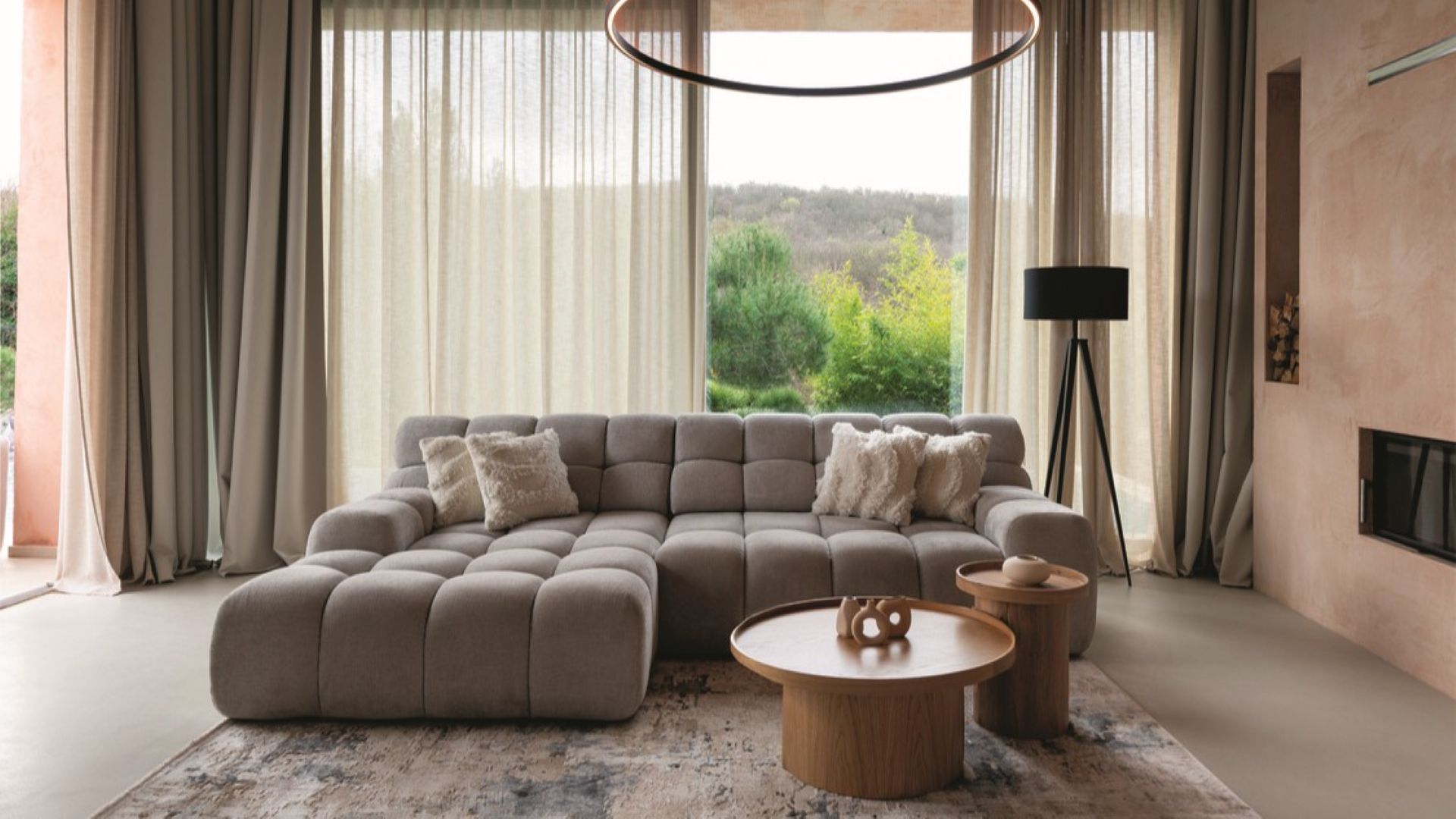 dnevni boravak iz lesnina magazina Kreativni dom - boje i ideje za uređenje prostora