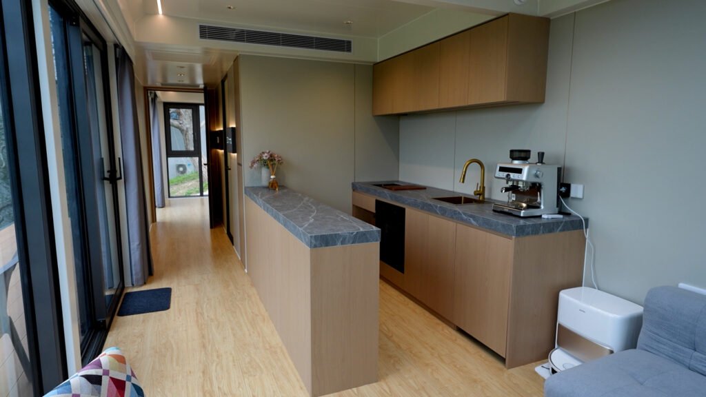 kuhinja u modularnoj kući