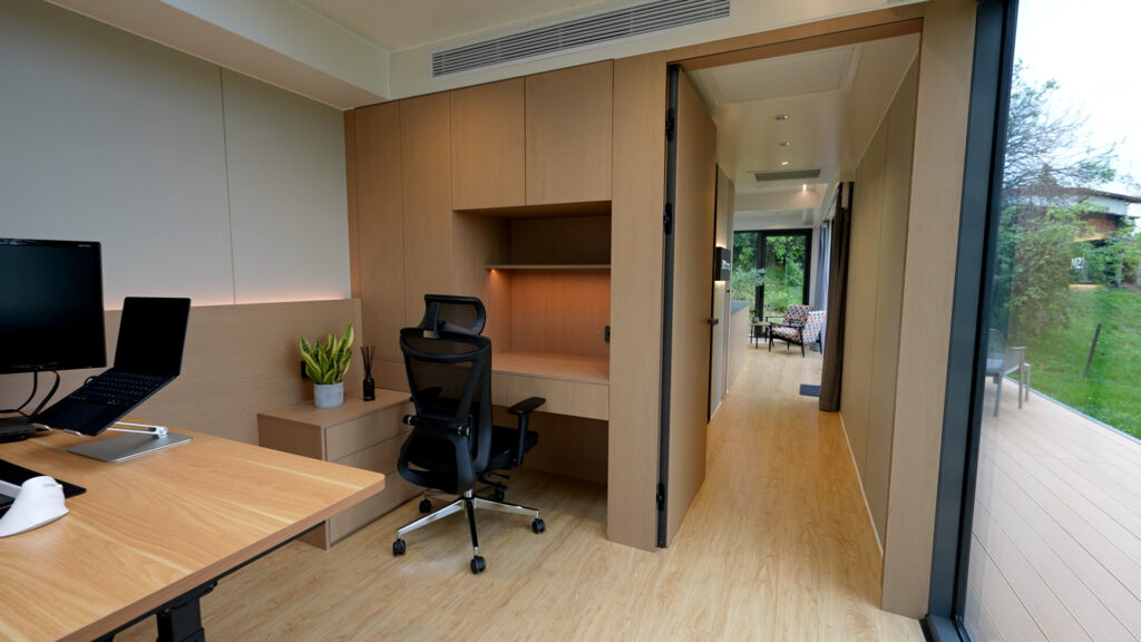 ured u modularnoj kući smd home