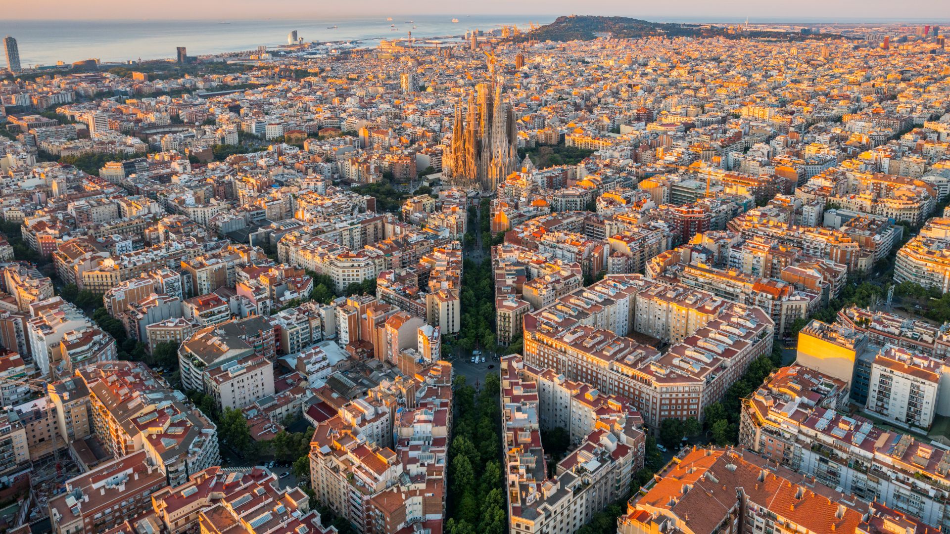 pogled na sagradu familiu u barceloni