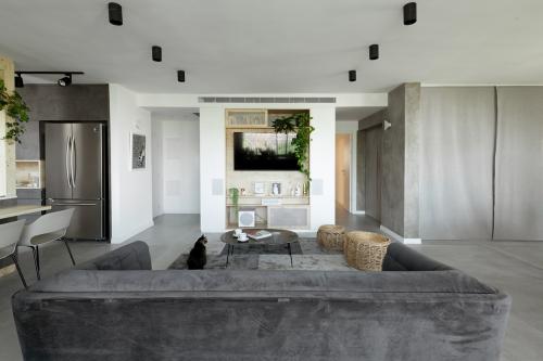 dnevni-boravak-siva-sofa-stan-telaviv-domnakvadrat